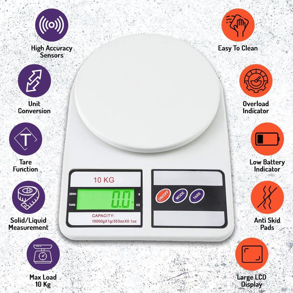 Digital Kitchen Food Weighing Scale with function