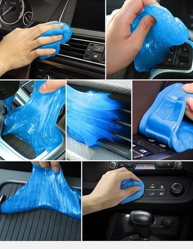 Jelly Dust Cleaner cleaning car