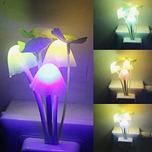 Plastic Mushroom Lamp: The Best Automatic Sensor LED Night Light