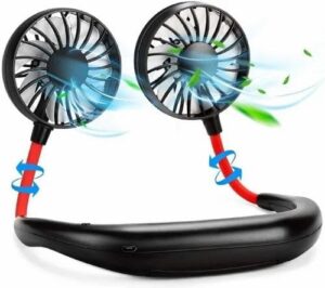 Stay Cool Anywhere with the Portable Neck Fan!