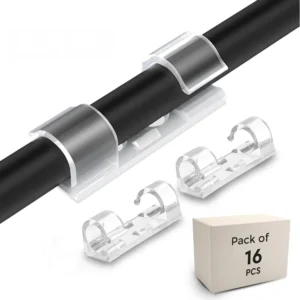 Tidy Cables with 3M Adhesive Cable Organizer Clips